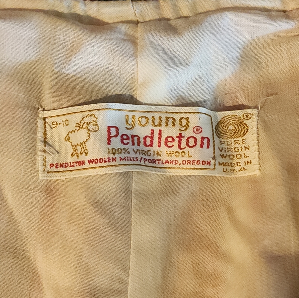Vintage Young Pendleton Wool Plaid Pants - Picture 8 of 10